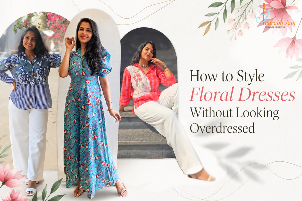 How to Style Floral Dresses Without Looking Overdressed