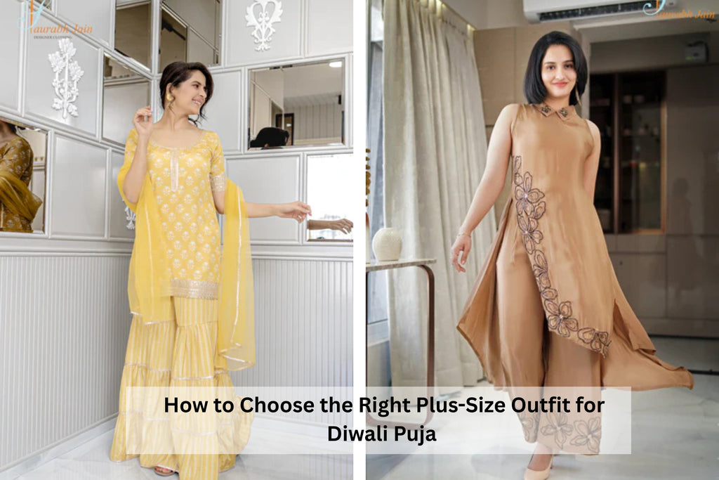 How to Choose the Right Plus-Size Outfit for Diwali Puja