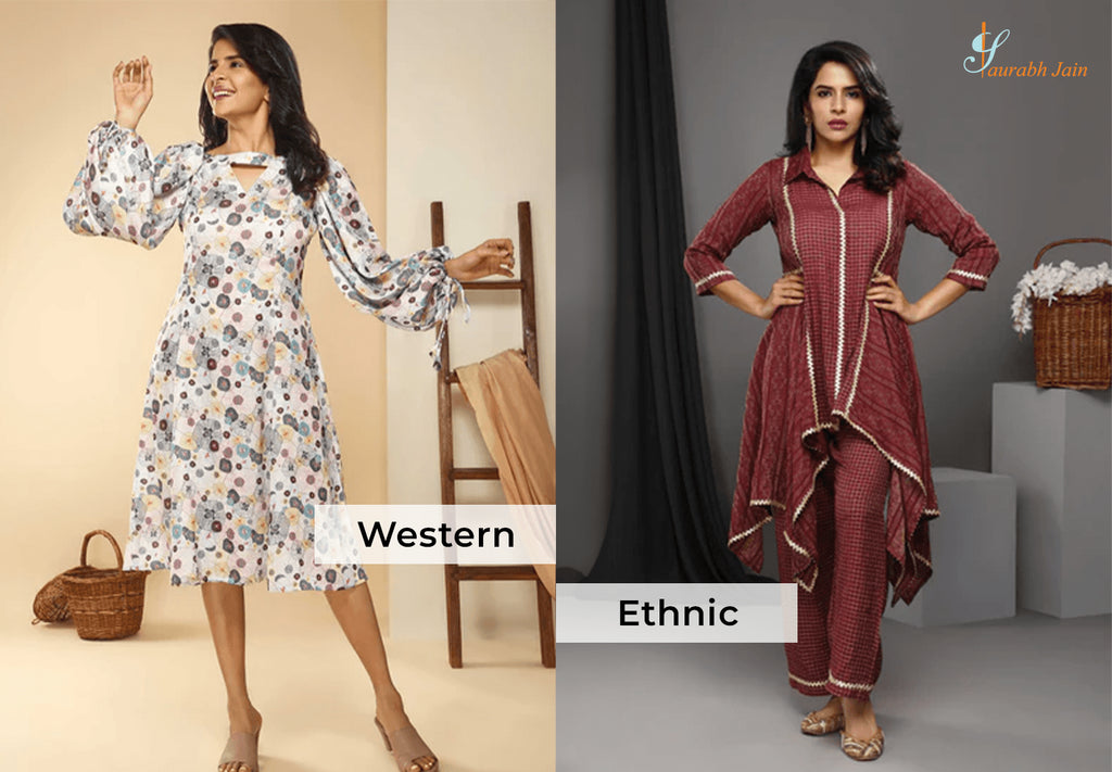 Ethnic Fashion vs. Western Fashion: Balancing Both in Your Wardrobe