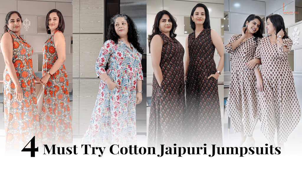 Must Try Cotton Jaipuri Jumpsuits