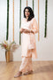 PEACH POTLI DRESS