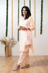 PEACH POTLI DRESS