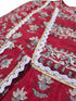 Red Floral Printed Farsi Set
