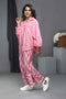PINK IKAT COORD SET