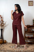 MAROON COORD SET