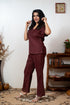MAROON COORD SET