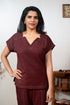 MAROON COORD SET