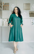 GREEN HAKOBA DRESS