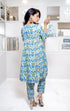 FLORAL SALWAR SUIT WITH POTLI
