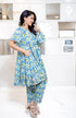 FLORAL SALWAR SUIT WITH POTLI