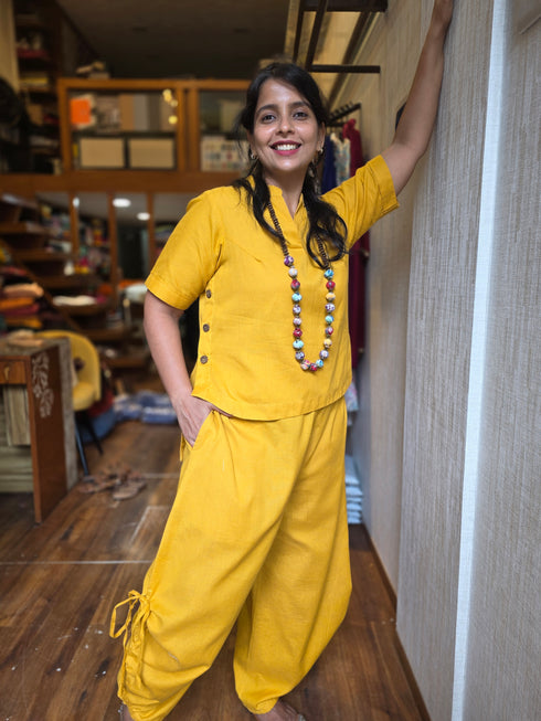 Yellow Mustard Sunshine Co ord Set