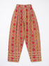 Yellow Floral Printed Farsi Set