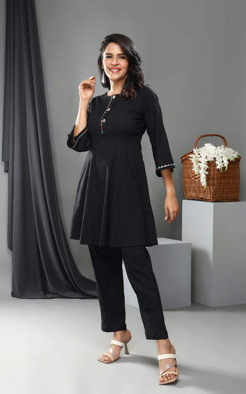 BLACK FORMAL COORD SET