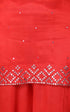 RED KALI PANT/KURTI SET