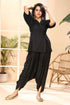 Black Dhoti/Top Women Dress , Design Details