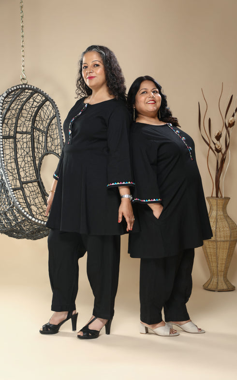 BLACK FORMAL COORD SET