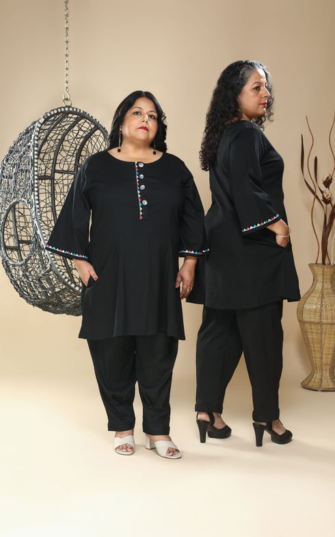 BLACK FORMAL COORD SET