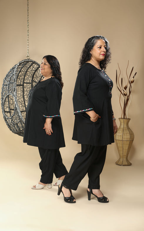 BLACK FORMAL COORD SET