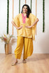 YELLOW SHORT KAFTAN TOP/PANT
