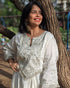 White Embroidered Dhoti Kurta Set