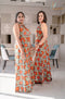 Orange Jaipuri Women Jumpsuit