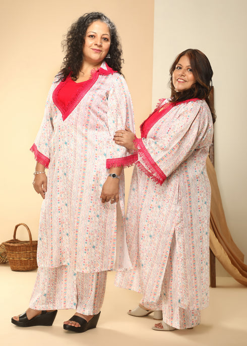 HOT PINK THREE PIECE SET