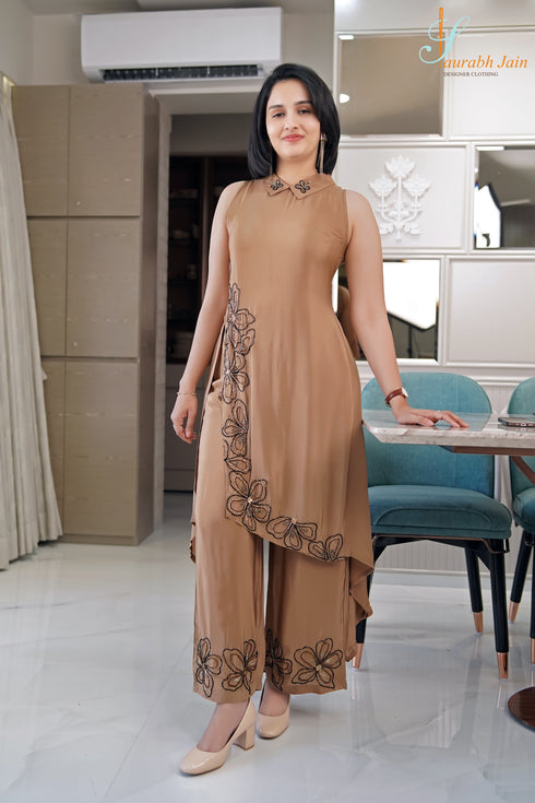 ALPENLIEBE HAND EMBROIDERY COORD SET