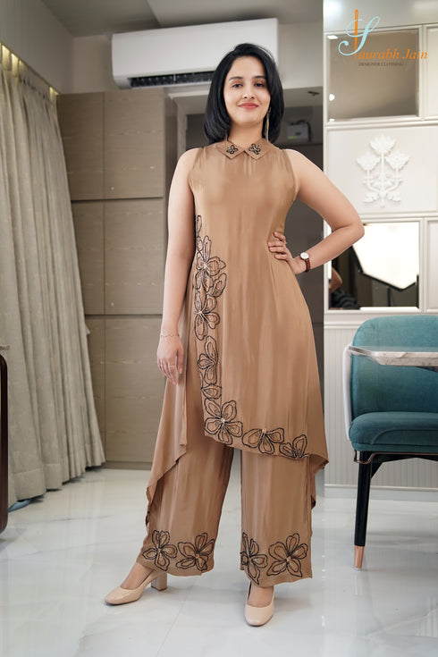 ALPENLIEBE HAND EMBROIDERY COORD SET