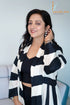 BLACK/WHITE JACKET SET
