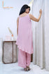Light Pink Layer Co-ord Set , Full Back View