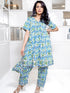 FLORAL SALWAR SUIT WITH POTLI