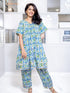 FLORAL SALWAR SUIT WITH POTLI