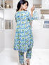 FLORAL SALWAR SUIT WITH POTLI