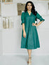 GREEN HAKOBA DRESS