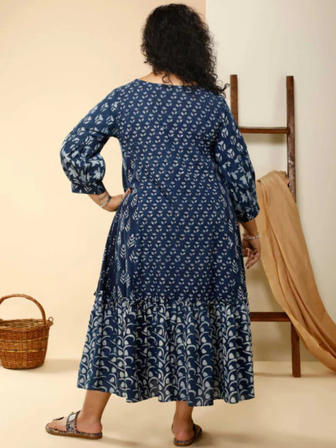 INDIGO DRESS