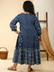 INDIGO DRESS