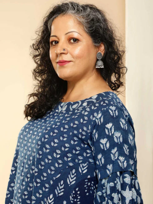 INDIGO DRESS