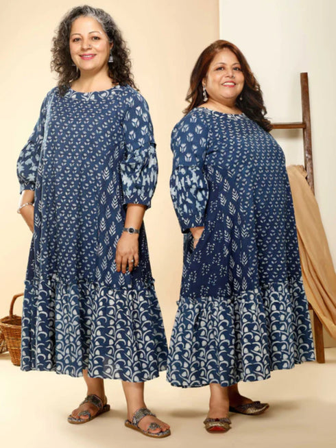 INDIGO DRESS