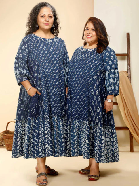 INDIGO DRESS