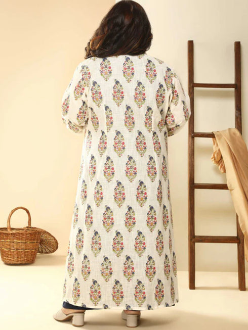 MUGHAL PRINT JACKET SET