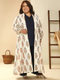 MUGHAL PRINT JACKET SET