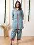 MAROON SEA GREEN PATHANI