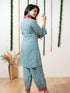 MAROON SEA GREEN PATHANI