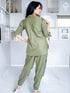 OLIVE GREEN CO-ORD SET
