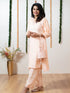 PEACH POTLI DRESS