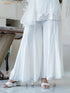 WHITE KALI PANT/KURTI SET