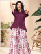 WINE SHIRT WITH KALI PANT