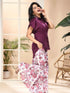 WINE SHIRT WITH KALI PANT