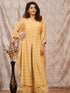 YELLOW SLIT COORD SET