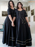 BLACK A LINE DRESS